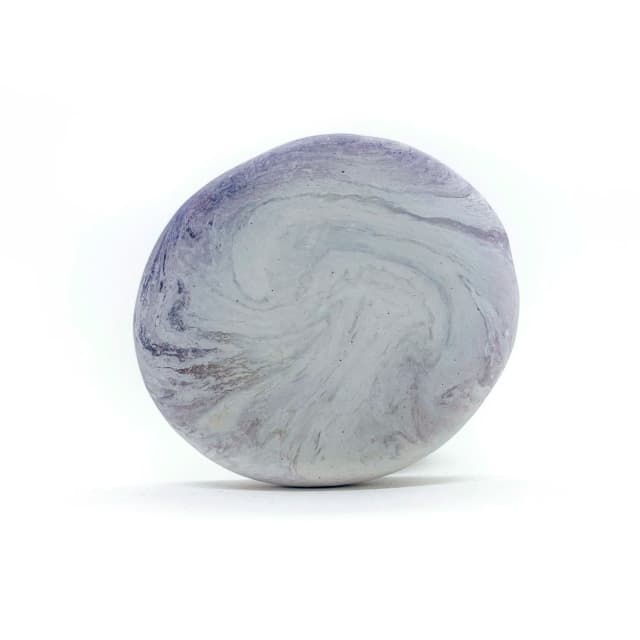 Lavender parting stone