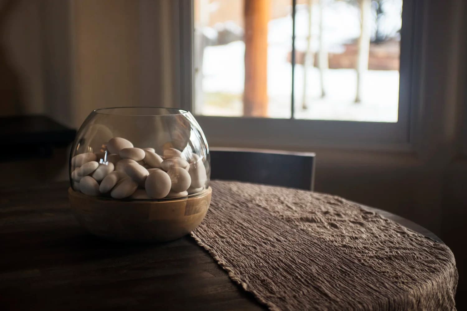 Collection of parting stones displayed on a surface